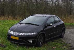 Mijn honda civic 8th